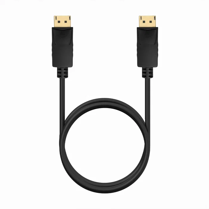 Aisens Cable DisplayPort 1.2 CCS 4K@60Hz Negro 1m Aisens Cable DisplayPort 1.2 CCS 4K@60Hz Negro 1m