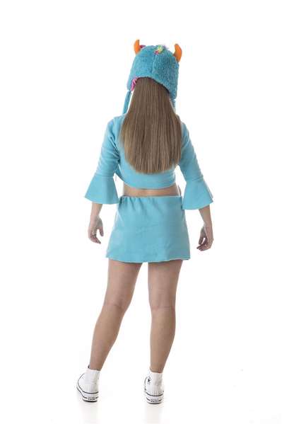 Creaciones Llopis Disfraz Adulto Monster Azul Talla M