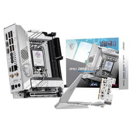 MSI MPG Z890I EDGE TI WiFi - Placa Base Intel Z890 ITX LGA 1851, DDR5, Wi-Fi 7, Bluetooth 5.4, 4x M.2, PCIe x16