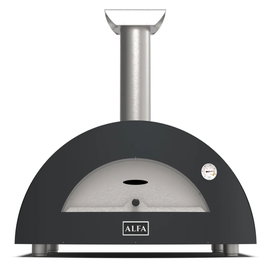 Alfa Forni Moderno 2 Pizze Hybrid Ardesia Grey