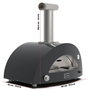 Alfa Forni Moderno 2 Pizze Hybrid Ardesia Grey
