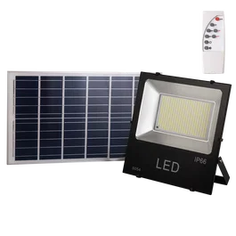 Kit Proyector Solar LED 200W 20000 Lúmenes 6000K con Panel, Batería y Control Remoto, 40000H, Sensor de Luminosidad