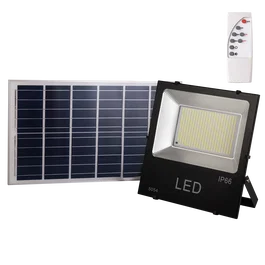 Kit Proyector Solar LED 200W 20000 Lúmenes 6000K con Panel, Batería y Control Remoto, 40000H, Sensor de Luminosidad