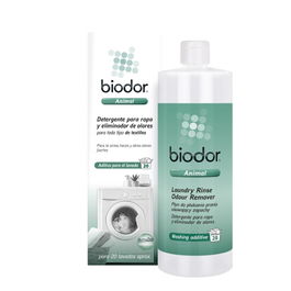 Biodor Detergente Limpiador para Mascotas, Elimina Olores y Manchas, Botella de 1 Litro