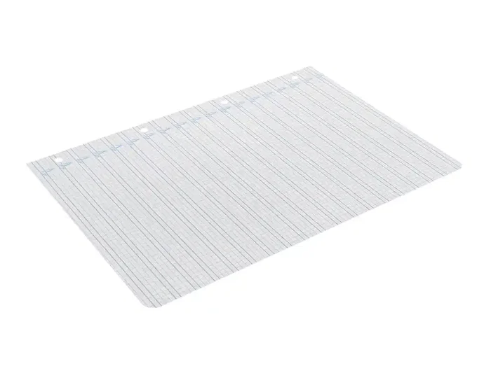 Liderpapel Recambio A4 Pautado Guía 100 Hojas 75gr Cuadriculado Pautado 4mm Con Margen 4 Taladros