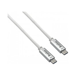 Helos Cable USB 4 USB C a USB C, 2 m, Blanco