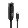 Lindy Cable USB 3.2 Gen 2 (3.1 Gen 2) USB C a USB C de 5 m Negro