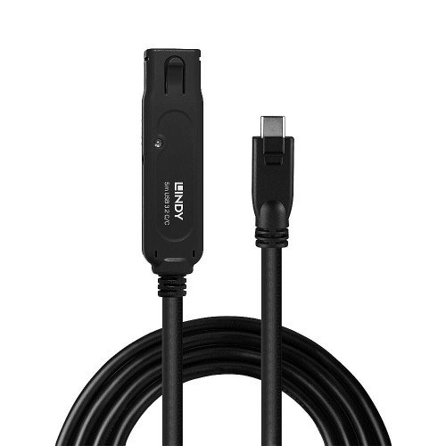 Lindy Cable USB 3.2 Gen 2 (3.1 Gen 2) 5 m USB C Negro