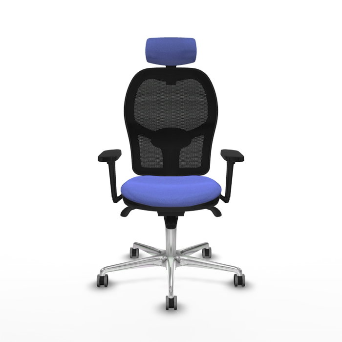 PIQUERAS Y CRESPO Silla de oficina Jorquera Azul claro y Negro PIQUERAS Y CRESPO Silla de oficina Jorquera Azul claro y Negro