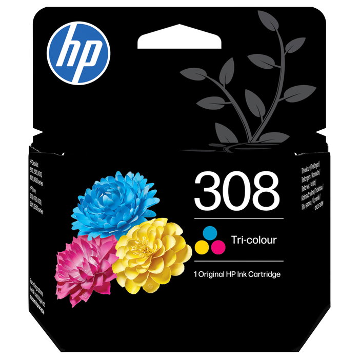 HP Cartucho de Tinta 308 Tricolor Original