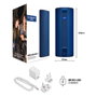 Ultimate Ears MEGABOOM 3 Altavoz Bluetooth Portátil Estéreo - Azul Lagoon - Resistente al Agua IP67 - 20h de Autonomía