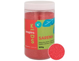 Sarena Arena de colores rojo suave 600 g