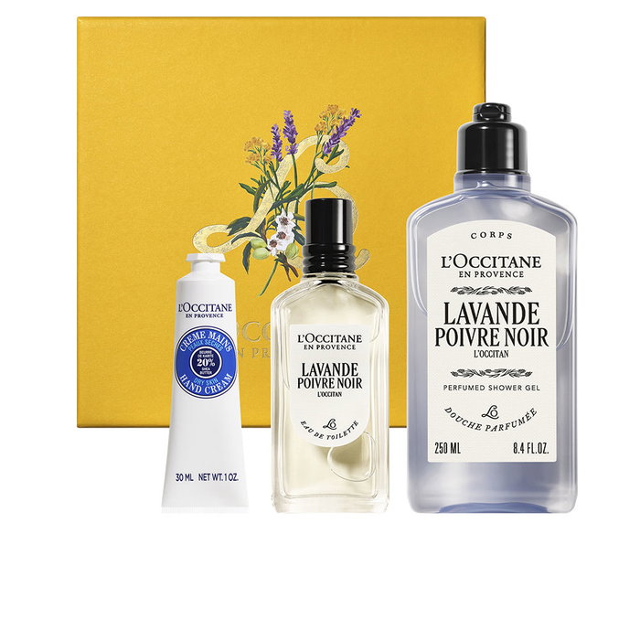 L'Occitane En Provence Lavande Poivre Noir Estuche de 3 piezas L'Occitane En Provence Lavande Poivre Noir Estuche de 3 piezas