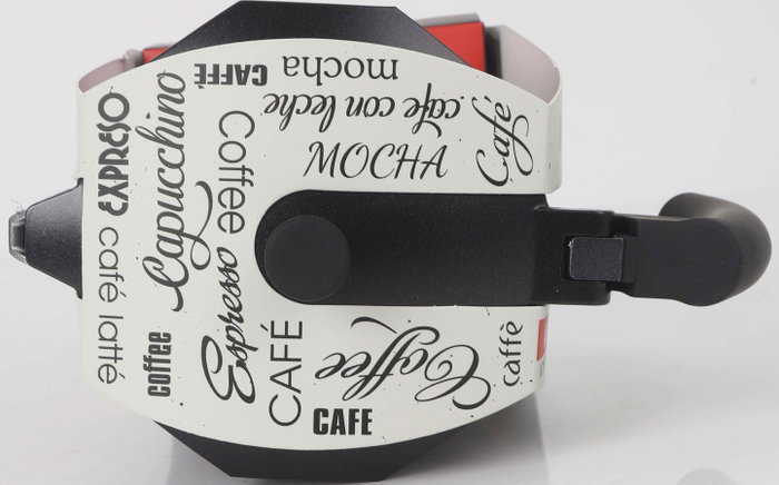 Quttin Cafetera de 9 Servicios para Inducción Darkblack