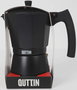 Quttin Cafetera de 9 Servicios para Inducción Darkblack