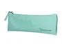 Liderpapel Estuche portatodo plano estrecho verde manzana