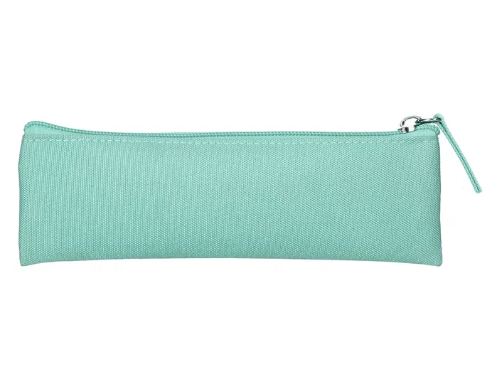 Liderpapel Estuche portatodo plano estrecho verde manzana