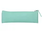 Liderpapel Estuche portatodo plano estrecho verde manzana
