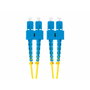 LANBERG FO-SUSU-SD11-0050-YE Cable de Fibra Óptica InfiniBand 5 m SC a SC Amarillo