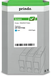 Prindo Cartucho de tinta Cian PRIHPF6T77AEG Green