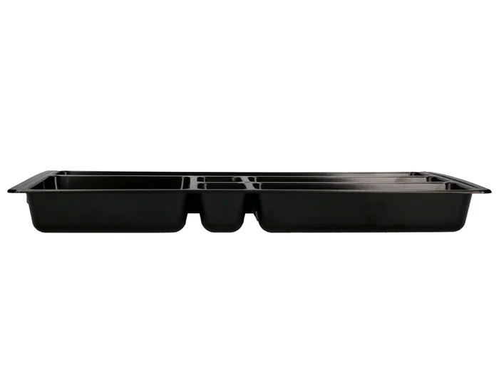 Q-connect Bandeja Organizadora de Cajones, Negro, 344x160x33 mm