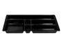 Q-connect Bandeja Organizadora de Cajones, Negro, 344x160x33 mm