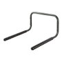 Mottez Soporte de pared para bicicleta negro para 2 bicicletas