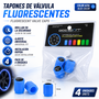 Occ Sport Tapones Válvula LED Azul