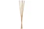 DKD Home Decor Set de 10 Ramas de Bambú Natural 7x7x150 cm