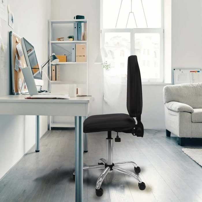 PIQUERAS Y CRESPO Silla de oficina Aýna Gris oscuro con mecanismo Asincro