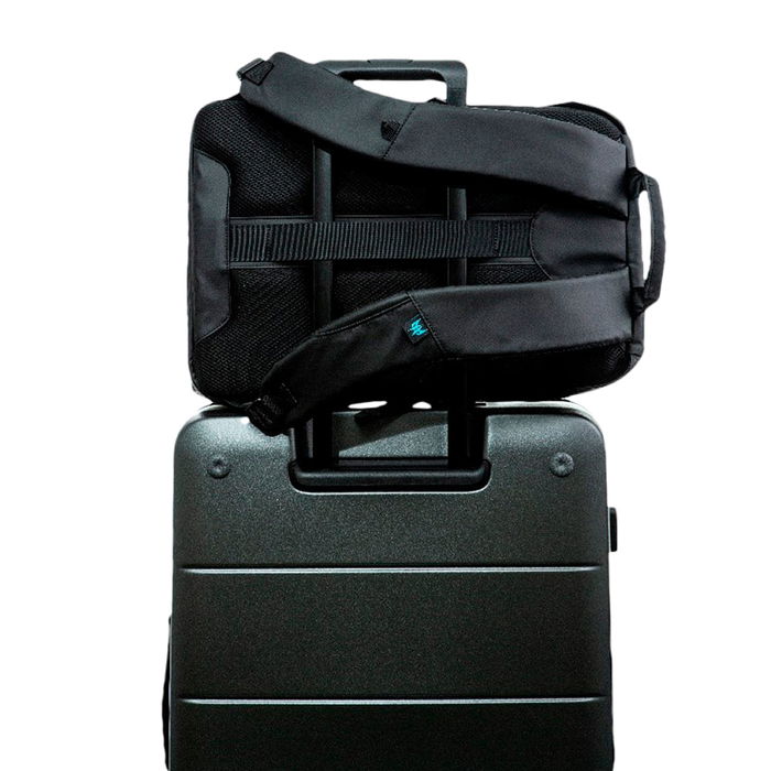 Acer Predator Utility Lite PBG450 Mochila Portátil para Gaming y Trabajo, hasta 16 Pulgadas, Negro con Azul, Referencia GP.BAG11.07U, 20 Litros