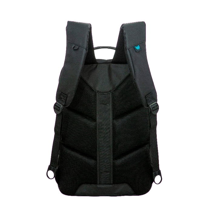 Acer Predator Utility Lite PBG450 Mochila Portátil para Gaming y Trabajo, hasta 16 Pulgadas, Negro con Azul, Referencia GP.BAG11.07U, 20 Litros