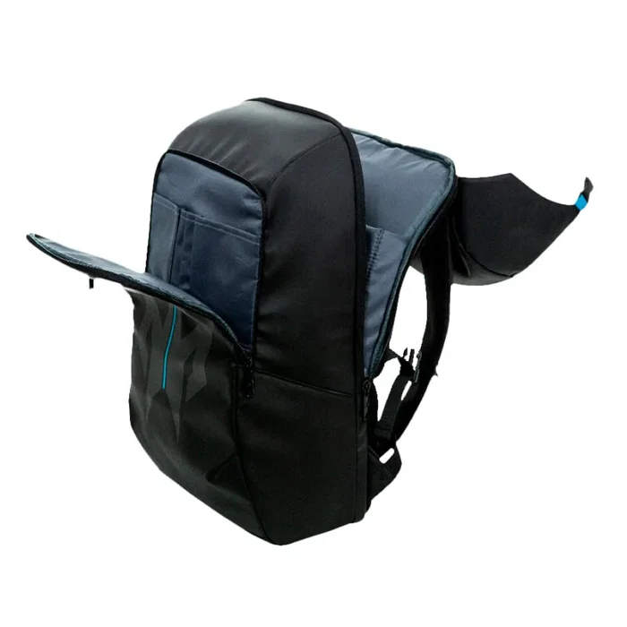 Acer Predator Utility Lite Mochila para Portátil 16" (40.6 cm) Negra de Poliéster, 740g, 3 Compartimentos y Tirante para Hombro