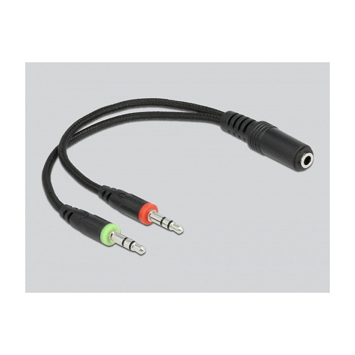 DeLOCK Gaming Headset con luz LED azul y conector de 3,5 mm DeLOCK Gaming Headset con luz LED azul y conector de 3,5 mm