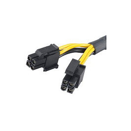 Akasa Adaptador de 4-Pin ATX12V a 8-Pin EPS12V, 15 cm