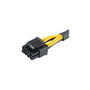 Akasa Adaptador de 4-Pin ATX12V a 8-Pin EPS12V, 15 cm