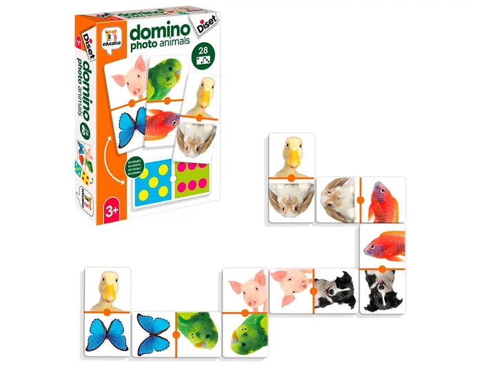 DISET Yo Aprendo Dominó Animales Clásico DISET Yo Aprendo Dominó Animales Clásico