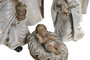 DKD Home Decor Set de Nacimiento de 8 Piezas en Resina Blanco