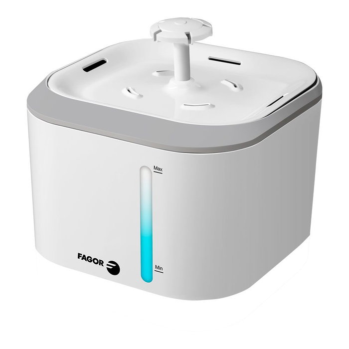 Fagor Bebedero Automático para Mascotas 2.5L con Multifiltración y Caudal Constante Fagor Bebedero Automático para Mascotas 2.5L con Multifiltración y Caudal Constante
