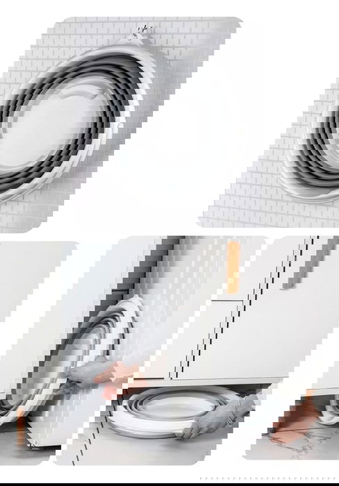 Confortime Cubo Plegable de Plástico 10 Litros 33x33x24.5 cm (12 Unidades)