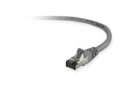 Belkin Cable de Red Cat5e STP U/FTP Gris 2m, Conectores RJ-45 Macho, Ref A3L793BT02M-H-S