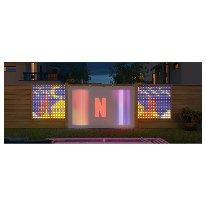 Govee H70BC Tira de Luz LED Inteligente para TV y Ventana, Wi-Fi/Bluetooth, RGBIC, Control por App y Alexa, 5m, 400 LEDs, Blanco (Netflix Gaming Ambient)