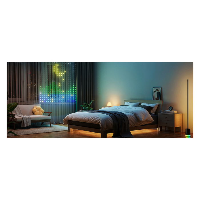 Govee H70BC Tira de Luz LED Inteligente para TV y Ventana, Wi-Fi/Bluetooth, RGBIC, Control por App y Alexa, 5m, 400 LEDs, Blanco (Netflix Gaming Ambient)