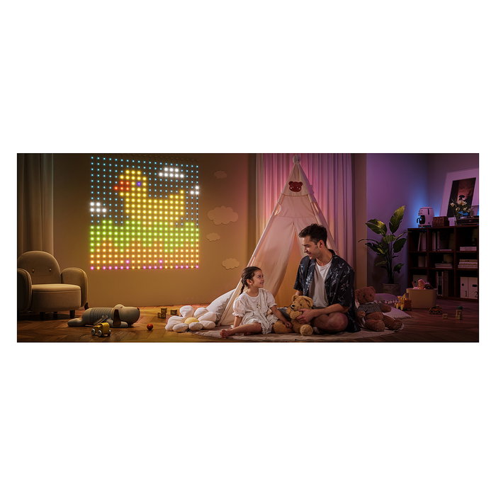 Govee H70BC Tira de Luz LED Inteligente para TV y Ventana, Wi-Fi/Bluetooth, RGBIC, Control por App y Alexa, 5m, 400 LEDs, Blanco (Netflix Gaming Ambient)