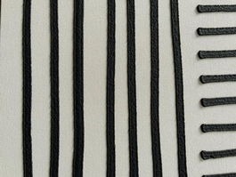 DKD Home Decor Cuadro Urban Blanco Negro Lienzo PS 83 x 4.5 x 123 cm (2 Unidades)