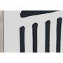 DKD Home Decor Cuadros Lienzo con Acabado 3D de Líneas, Pack de 2