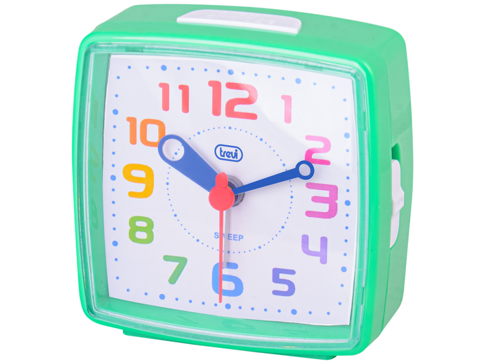 TREVI SL 3047 Reloj Despertador Analógico Plaza Colores Surtidos
