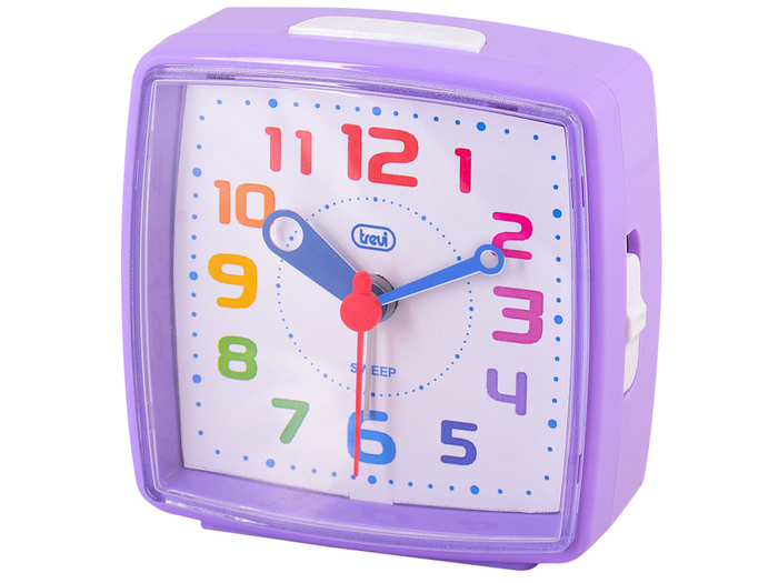 TREVI SL 3047 Reloj Despertador Analógico Plaza Colores Surtidos