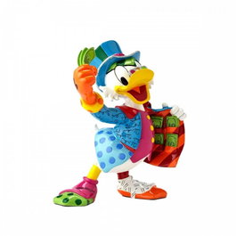 Enesco Figura Tío Gilito Disney Estilo Britto Pop Art Resina Pintada a Mano