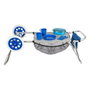 Color Baby Carro Portasillas Aluminio Convertible En Mesa 52X37X105 Cm